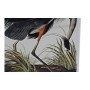 Cadre DKD Home Decor Heron Oiseau Oriental (50 x 1,8 x 70 cm) (2 Unités)