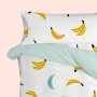 Taie d'oreiller HappyFriday Aware Sweet banana Multicouleur 45 x 125 cm