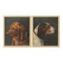 Cadre DKD Home Decor Dog Chien (38 x 3 x 43 cm) (2 Unités)