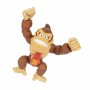 Figura Articulada Jakks Pacific Donkey Kong Super Mario Bros Marrón Plástico