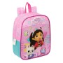 Mochila Escolar Gabby's Dollhouse Party Rosa 22 x 27 x 10 cm