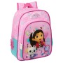 Mochila Escolar Gabby's Dollhouse Party Rosa 32 x 38 x 12 cm