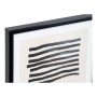 Cadre DKD Home Decor Lines Abstrait Moderne (35 x 3 x 45 cm) (4 Unités)