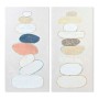 Cadre DKD Home Decor Stones (60 x 3,8 x 120 cm) (2 Unités)