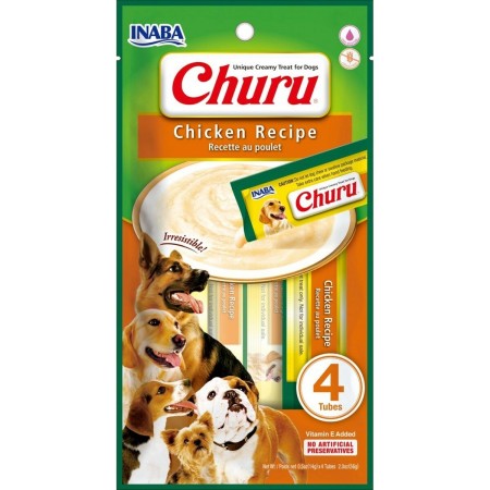 Snack pour chiens Inaba Churu Chicken Recipe Poulet 4 x 14 g