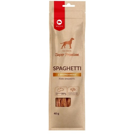 Snack pour chiens Maced Pork spaghetti Cochon 40 g