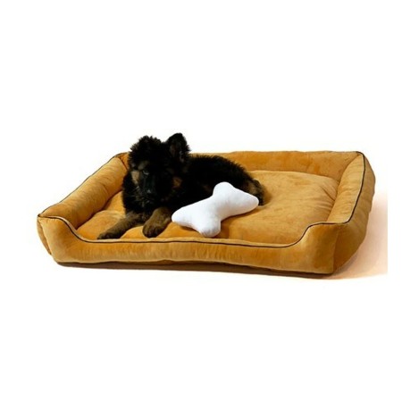 Lit pour animal domestique GO GIFT Camel 95 x 95 x 70 cm