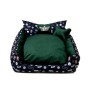 Lit pour animal domestique GO GIFT L Vert 90 x 16 x 50 cm