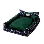 Cama para mascota GO GIFT L Verde 90 x 16 x 50 cm