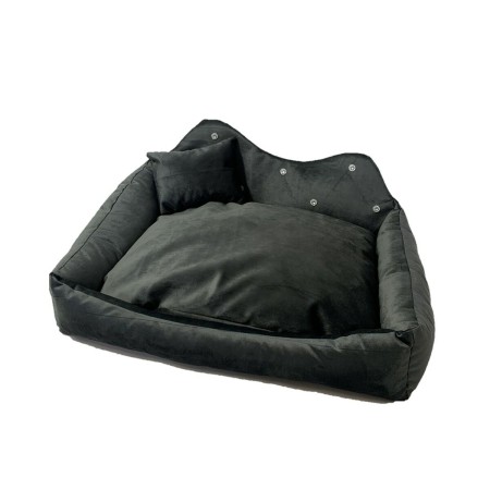 Cama para mascota GO GIFT L Grafito 52 x 1 x 42 cm