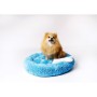 Lit pour animal domestique GO GIFT L Bleu 66 x 120 x 66 cm