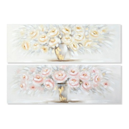 Cadre DKD Home Decor Flower vase Vase (150 x 3 x 50 cm) (2 Unités)