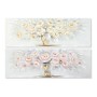 Cadre DKD Home Decor Flower vase Vase (150 x 3 x 50 cm) (2 Unités)