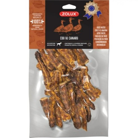 Snack para Perros Zolux duck neck 500 g