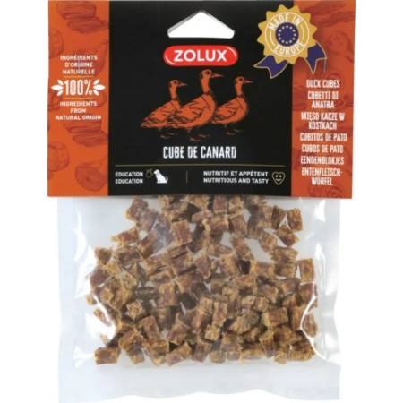 Snack para Perros Zolux Cubos de Pato 100 g