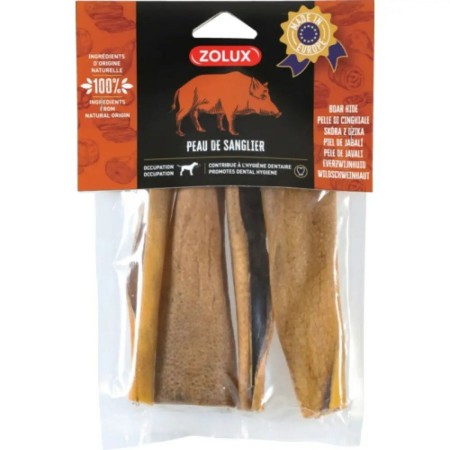 Snack para Perros Zolux Piel de jabalí 200 g