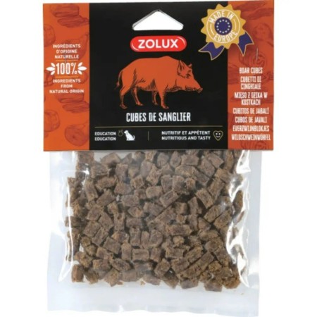 Snack para Perros Zolux Cubos de Jabali 100 g