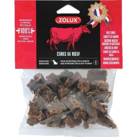 Snack para Perros Zolux Beef cubes Carne de vacuno 100 g