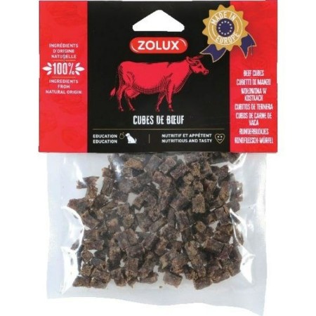 Snack para Perros Zolux Beef cubes Carne de vacuno 150 g