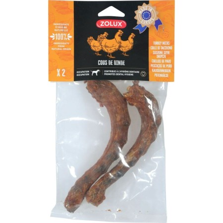 Mordedor de perro Zolux Turkey neck 100 g