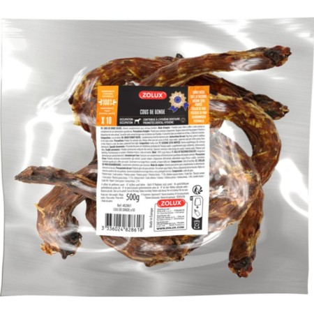 Mordedor de perro Zolux Turkey neck 500 g