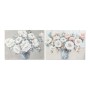 Cadre DKD Home Decor Flowers Vase (120 x 3 x 90 cm) (2 Unités)