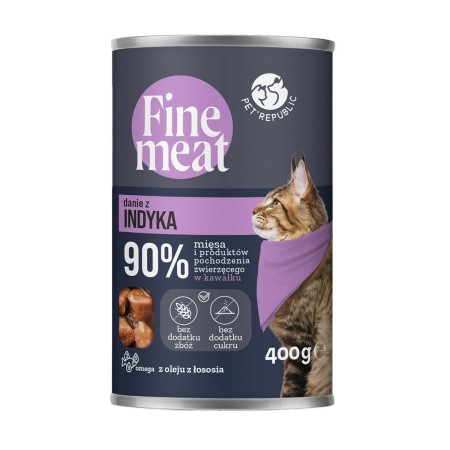 Aliments pour chat PETREPUBLIC Fine Meat 400 g