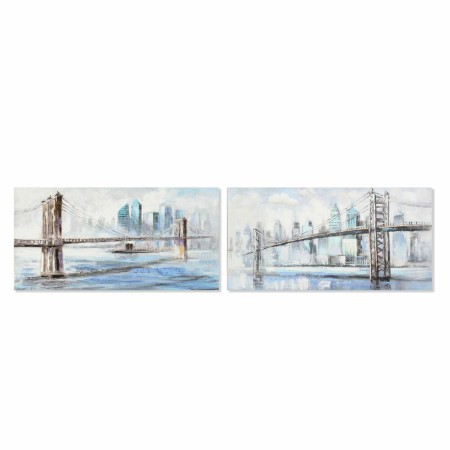 Cadre DKD Home Decor New York (120 x 3 x 60 cm) (2 Unités)