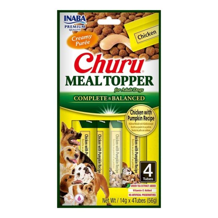 Snack pour chiens Inaba Churu Meal Topper Chicken with pumpkin Poulet