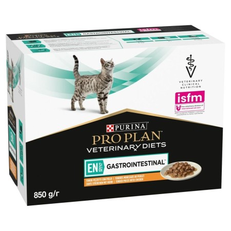 Comida para gato Purina Pro Plan Veterinary Diets Pollo 10 x 85 g