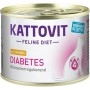 Aliments pour chat Kattovit Feline Diet Diabetes Poulet 185 g