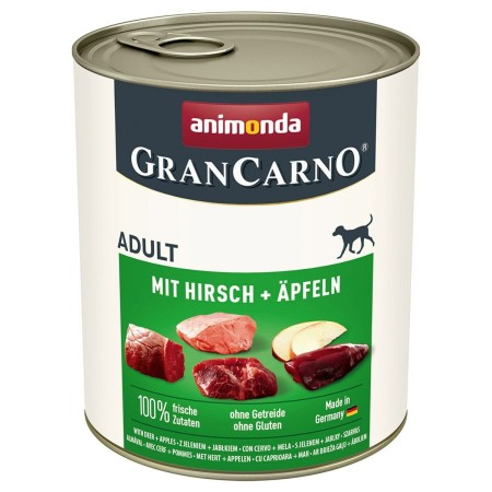 Alimentation humide Animonda GranCarno Adult Deer and apple Cerf 800 g