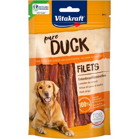 Snack pour chiens Vitakraft Pure Duck Fillets 80 g