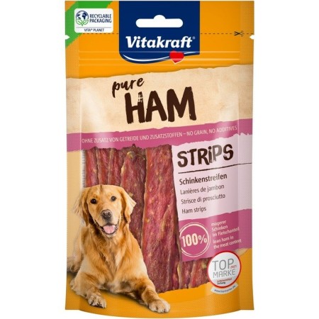 Snack para Perros Vitakraft Pure ham Cerdo 80 g