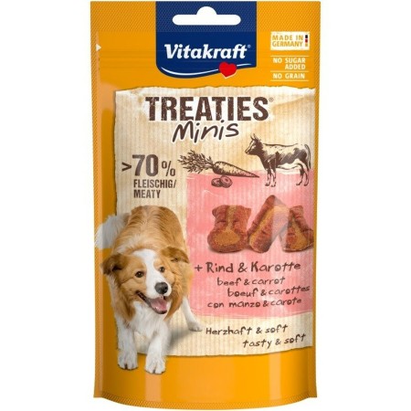 Snack para Perros Vitakraft Treaties Minis Beef and carrot Carne de vacuno