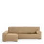 Funda para chaise longue de brazo largo izquierdo Eysa ULISES Beige 170 x 110 x 310 cm