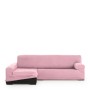 Funda para chaise longue de brazo largo izquierdo Eysa ULISES Rosa 170 x 110 x 310 cm