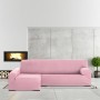 Housse pour chaise longue accoudoir long gauche Eysa ULISES Rose 170 x 110 x 310 cm