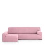 Funda para chaise longue de brazo largo izquierdo Eysa ULISES Rosa 170 x 110 x 310 cm