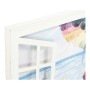 Cadre DKD Home Decor Window Plage méditerranéen (120 x 4,5 x 80 cm) (2 Unités)