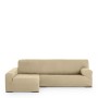 Funda para chaise longue de brazo largo izquierdo Eysa ULISES Beige 170 x 110 x 310 cm