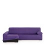 Housse pour chaise longue accoudoir long gauche Eysa ULISES Violet 170 x 110 x 310 cm