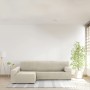 Housse pour chaise longue accoudoir long gauche Eysa THOR Blanc 170 x 110 x 310 cm