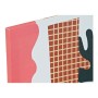 Cadre DKD Home Decor Plants Toile Pot (30 x 1,8 x 40 cm) (6 Unités)