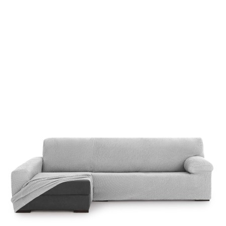 Funda para chaise longue de brazo largo izquierdo Eysa THOR Gris 170 x 110 x 310 cm