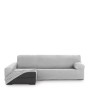 Funda para chaise longue de brazo largo izquierdo Eysa THOR Gris 170 x 110 x 310 cm