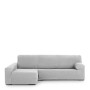 Housse pour chaise longue accoudoir long gauche Eysa THOR Gris 170 x 110 x 310 cm