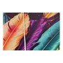 Cadre DKD Home Decor S3013634 Toile Plumes (30 x 1,8 x 40 cm)