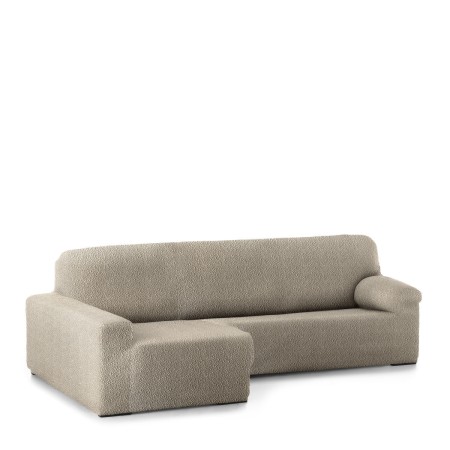 Housse pour chaise longue accoudoir long gauche Eysa ROC Marron Clair 180 x 120 x 360 cm
