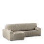 Housse pour chaise longue accoudoir long gauche Eysa ROC Marron Clair 180 x 120 x 360 cm